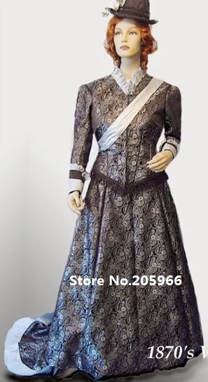 Free Shipping 1870s Post Civil War VICTORIAN SASS Bustle Day Gown Dress/Event Dress/Period Dress
Free Shipping 1870s Post Civil War VICTORIAN SASS Bustle Day Gown Dress/Event Dress/Period Dress