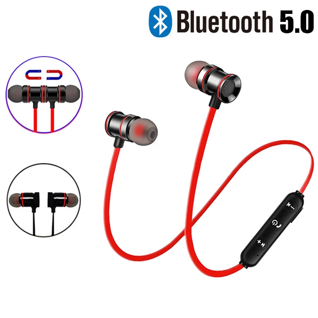 EMIUP беспроводные Bluetooth наушники с крючком Спортивная гарнитура для телефона