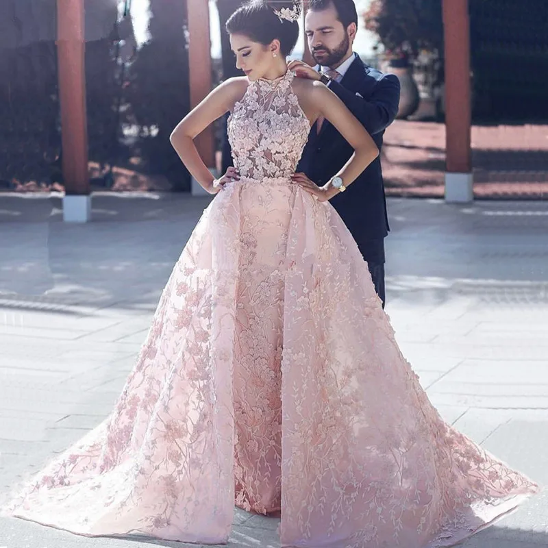 Detachable Muslim Evening Dresses A-line High Collar Appliques Lace Dubai Saudi Arabic Long Formal Evening Gown
Detachable Muslim Evening Dresses A-line High Collar Appliques Lace Dubai Saudi Arabic Long Formal Evening Gown