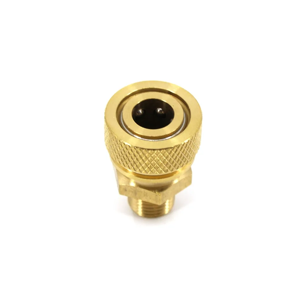 PCP Airforce Paintball High Pressure Quick Disconnect M10x1 Male Thread 8MM Thicken Style Coupler Fittings 30MPA Copper Air Fill | Спорт и