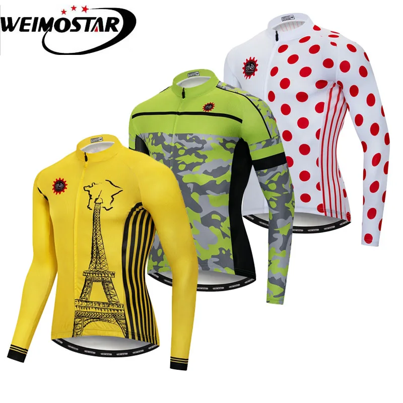 Weimostar team Yellow white new cycling jersey long sleeve men breathable mtb bike shirts quick dry cycling clothing tops
Weimostar team Yellow white new cycling jersey long sleeve men breathable mtb bike shirts quick dry cycling clothing tops