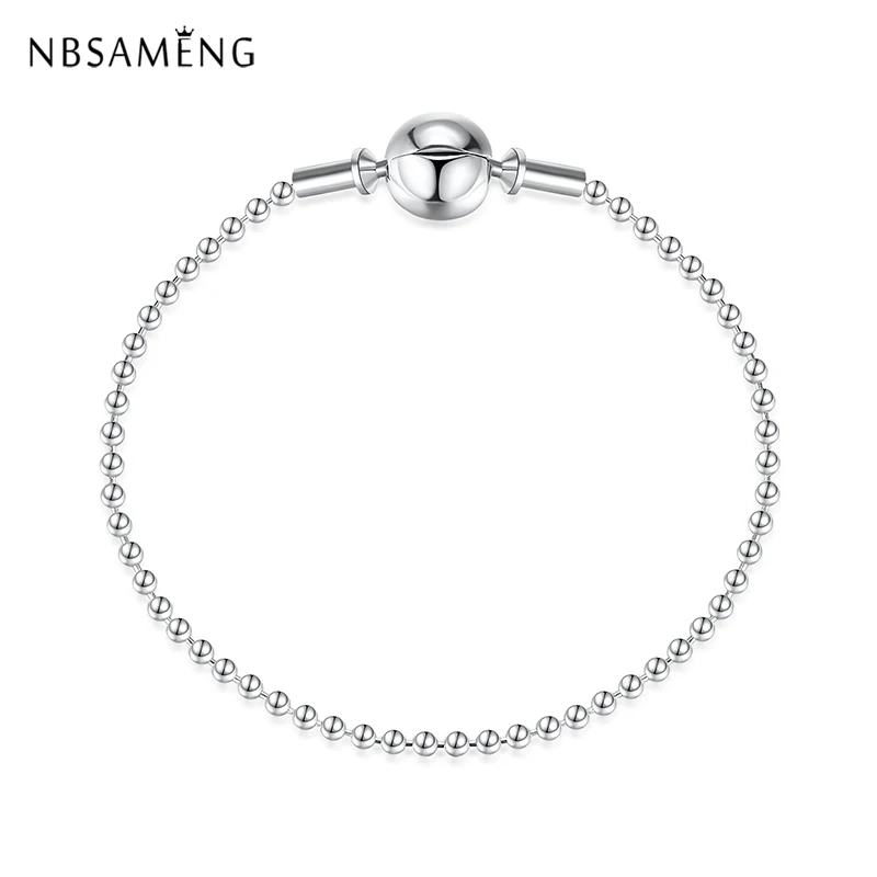 Authentic 925 Sterling Silver Beaded Bracelet ESSENCE COLLECTION Bracelets & Bangles Fit DIY Beads Charms Women Jewelry
Authentic 925 Sterling Silver Beaded Bracelet ESSENCE COLLECTION Bracelets & Bangles Fit DIY Beads Charms Women Jewelry