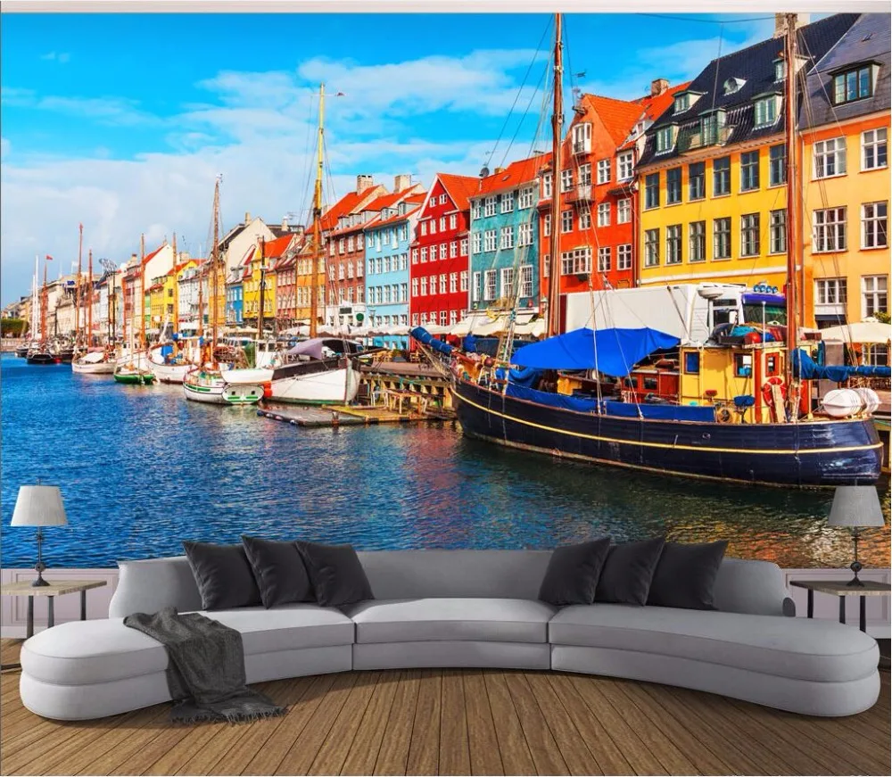 Custom mural photo 3d wallpaper European port town scenery decoration painting 3d wall murals wallpaper for living room wall 3 d
Custom mural photo 3d wallpaper European port town scenery decoration painting 3d wall murals wallpaper for living room wall 3 d