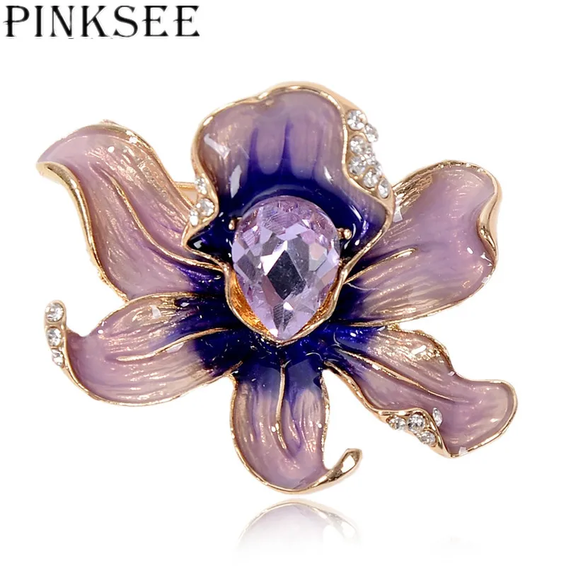 PINKSEE Elegant Enamel Flower Brooch Pins Plant Brooches for Women Charm Beautiful Custome Jewelry Modern Girl Gift
PINKSEE Elegant Enamel Flower Brooch Pins Plant Brooches for Women Charm Beautiful Custome Jewelry Modern Girl Gift