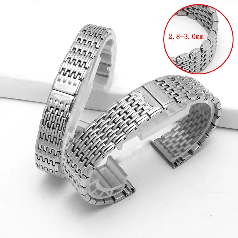 Watch accessories ladies stainless steel strap For Longines stainless steel strap men's sports waterproof silver strap 13mm 18mm
Watch accessories ladies stainless steel strap For Longines stainless steel strap men's sports waterproof silver strap 13mm 18mm