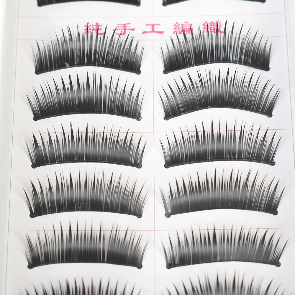 10 Pairs Long False Eyelashes Makeup Natural Fake Thick Black Eye Lashes Fashion Makeup Tools
10 Pairs Long False Eyelashes Makeup Natural Fake Thick Black Eye Lashes Fashion Makeup Tools