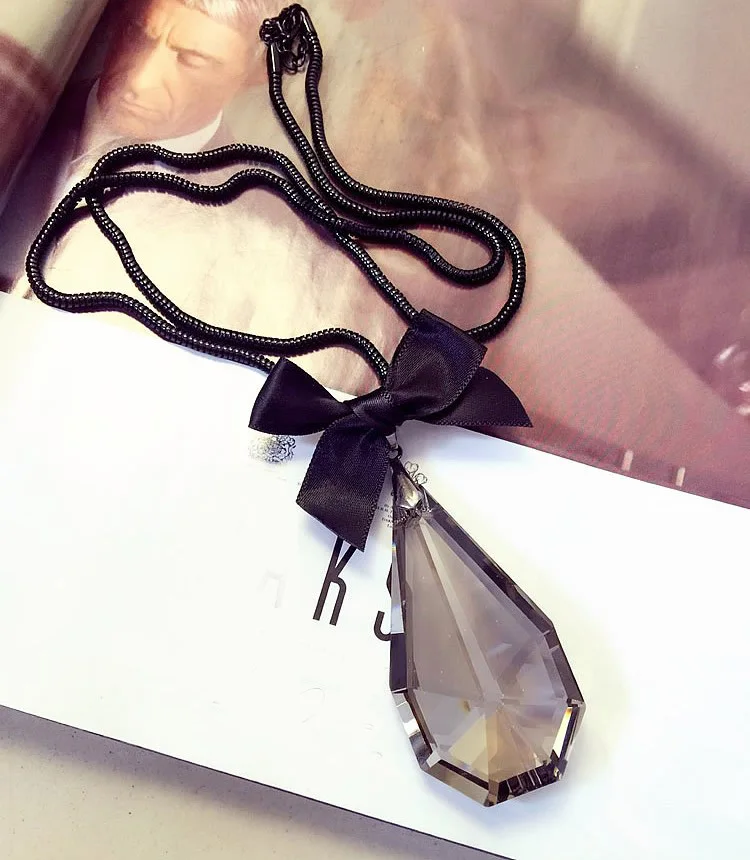 MOONROCY Free Shipping Crystal Necklace Fashion retro Exaggerated party Long jewelry for woman crystal necklace bowknot New
MOONROCY Free Shipping Crystal Necklace Fashion retro Exaggerated party Long jewelry for woman crystal necklace bowknot New