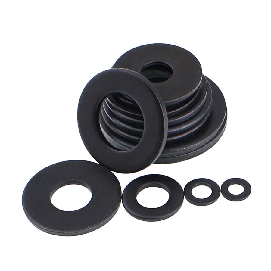 2-100Pcs M2 M2.5 M3 M4 M5 M6 M8 M10 M12 M14 M16-M27 Carbon Steel Flat Washer Grade 8.8 Black Flat Washer Furniture Gaskets
2-100Pcs M2 M2.5 M3 M4 M5 M6 M8 M10 M12 M14 M16-M27 Carbon Steel Flat Washer Grade 8.8 Black Flat Washer Furniture Gaskets