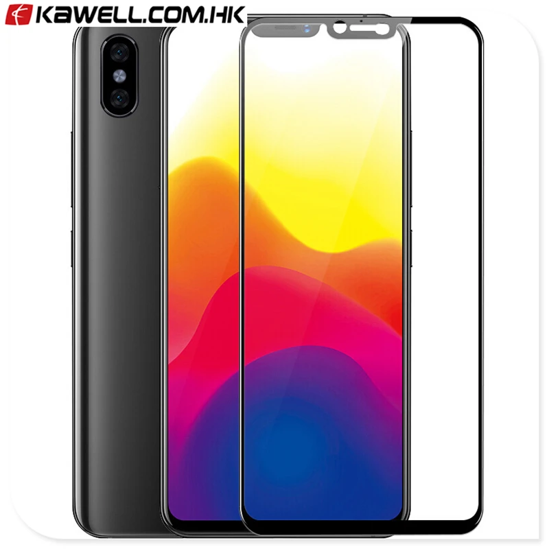 2 шт. много полный Крытая изогнутые закаленное Стекло Экран протектор для Xiaomi Mi 8