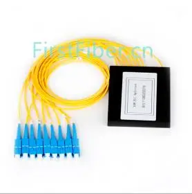FirstFiber 2 x 4 SC/APC PLC Splitter Cassette Type, (1xN, 2xN for Option) , G657A Fiber, with Plastic ABS Box Package
FirstFiber 2 x 4 SC/APC PLC Splitter Cassette Type, (1xN, 2xN for Option) , G657A Fiber, with Plastic ABS Box Package