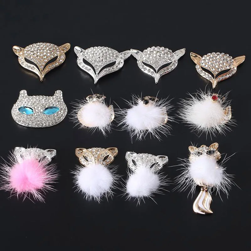 Hot Sale 20pcs/lot Rhinestone Button Flatback fox Button Wedding Button Crystal DIY Accessories YB24
Hot Sale 20pcs/lot Rhinestone Button Flatback fox Button Wedding Button Crystal DIY Accessories YB24