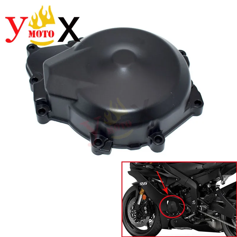 Sport Bike Motorcycle Left Side Stator Engine Cover Guard Magneto Coil Crank Case For Yamaha YZF R6 2006-2012 2007 2008 2009 10
Sport Bike Motorcycle Left Side Stator Engine Cover Guard Magneto Coil Crank Case For Yamaha YZF R6 2006-2012 2007 2008 2009 10