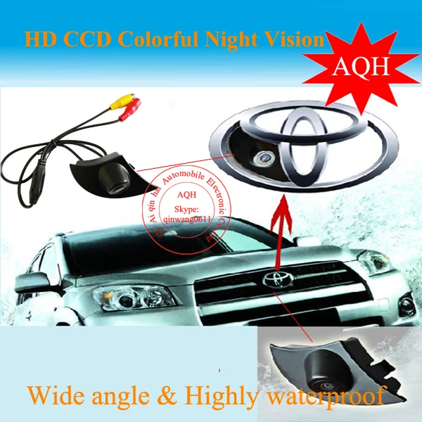 Car Front View Logo Embeded Camera For Toyota Prado HighlanWith Waterproof Wide Degree + Free Shipping
Car Front View Logo Embeded Camera For Toyota Prado HighlanWith Waterproof Wide Degree + Free Shipping