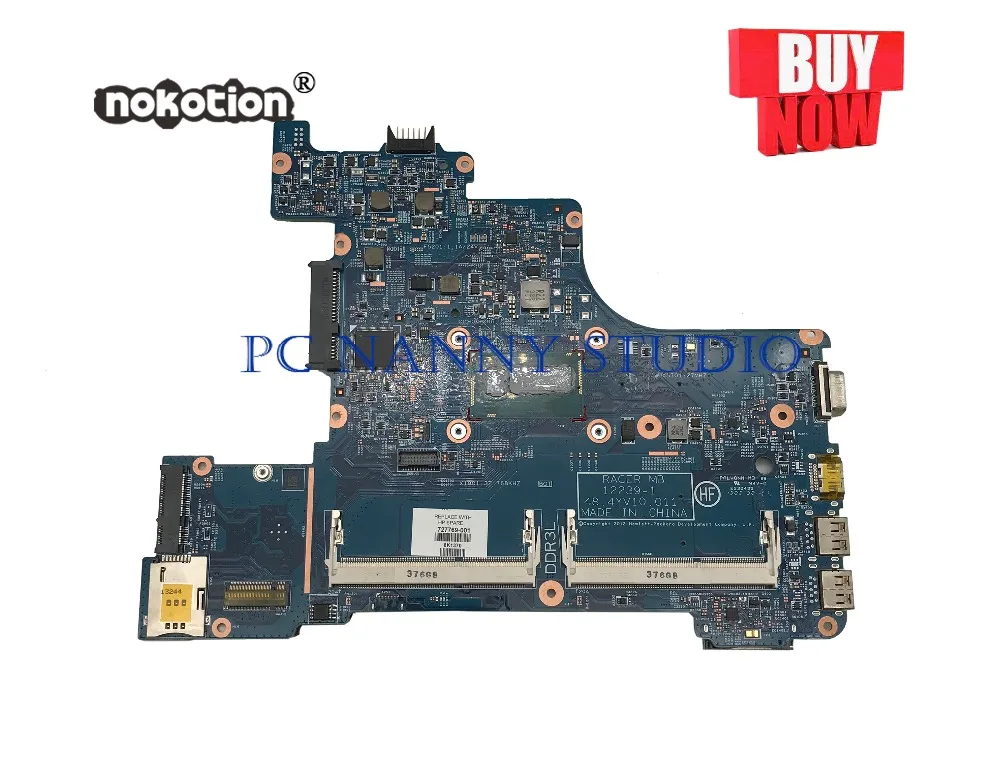 PCNANNY 727769-001 для HP Probook 430 G1 материнская плата для ноутбука I3-4010U 48.4YV10.01N 727769-601 ПК
PCNANNY 727769-001 для HP Probook 430 G1 материнская плата для ноутбука I3-4010U 48.4YV10.01N 727769-601 ПК