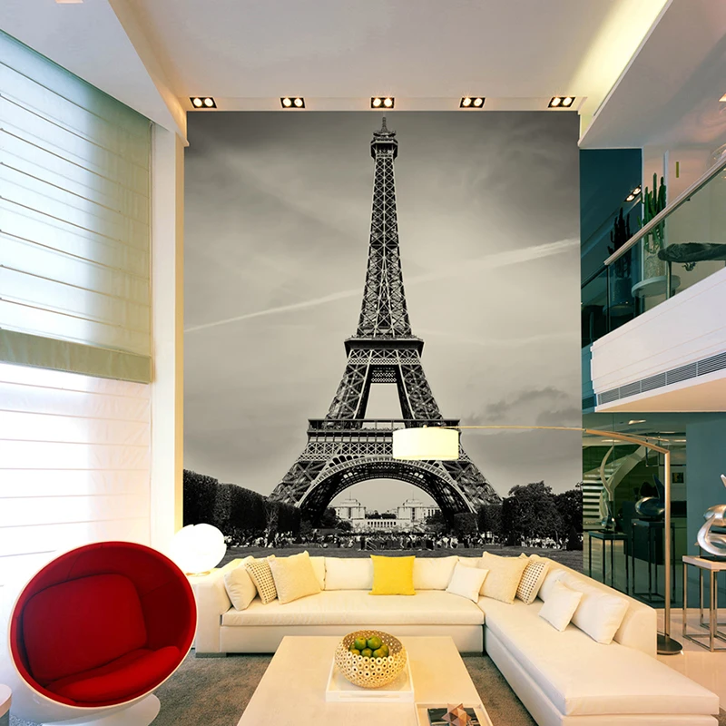 Обои Youman на заказ холсте художественные франция постер с видом парижа париж обои