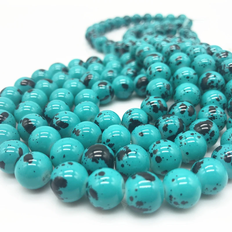 Wholesale 6 8 10 mm Beautiful Intarsia Glass Loose Spacer Charm Beads Pattern Making Bracelet Necklace Jewelry #08
Wholesale 6 8 10 mm Beautiful Intarsia Glass Loose Spacer Charm Beads Pattern Making Bracelet Necklace Jewelry #08