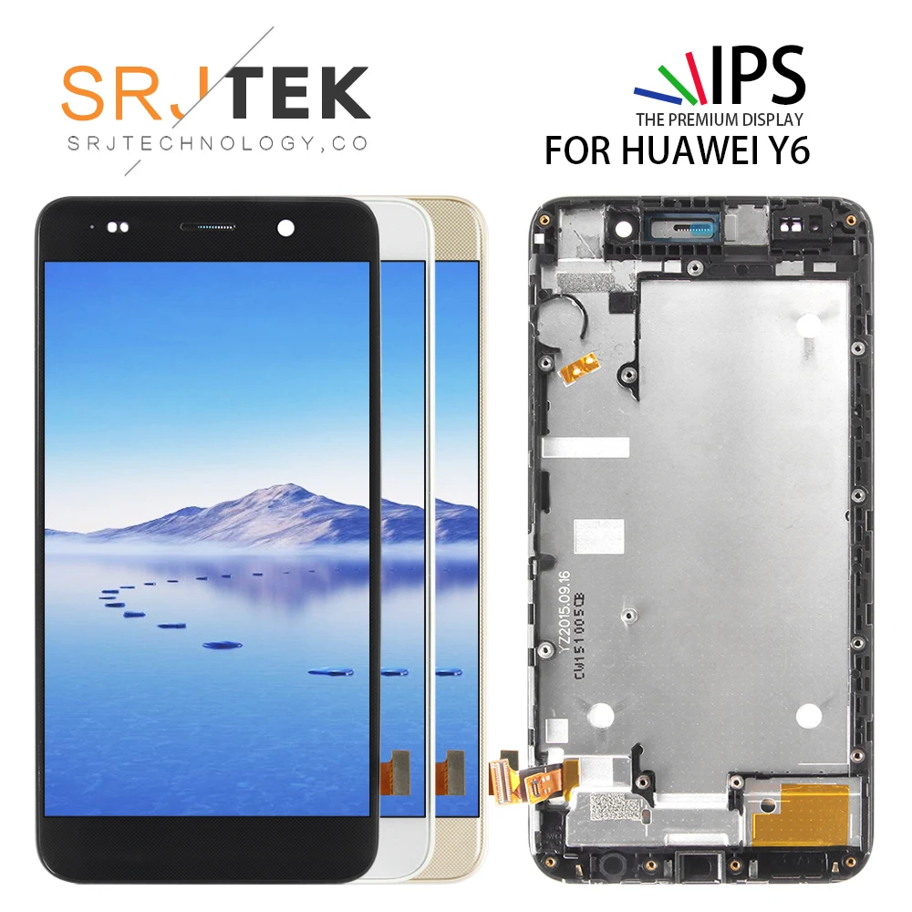 Srjtek 5.0" LCD For HUAWEI Y6 LCD Honor 4A Display Touch Screen Digitizer Assembly SCL-L01 SCL-L21 For HUAWEI Honor 4A Display
Srjtek 5.0" LCD For HUAWEI Y6 LCD Honor 4A Display Touch Screen Digitizer Assembly SCL-L01 SCL-L21 For HUAWEI Honor 4A Display