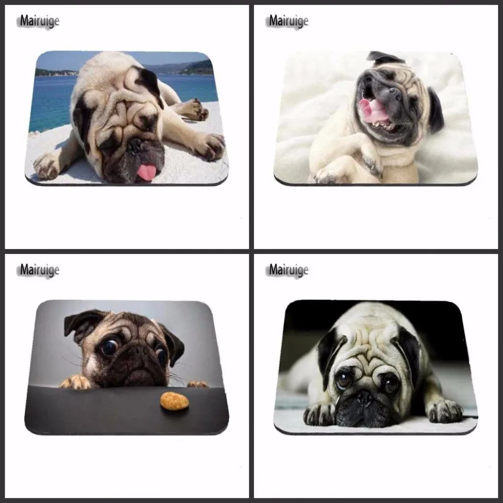 Top Selling Vivid Hot Pug Dog New Design Silon Anti-slip Mousepad Computer Mouse Pad For Optal Me Trackball Mouse
Top Selling Vivid Hot Pug Dog New Design Silon Anti-slip Mousepad Computer Mouse Pad For Optal Me Trackball Mouse