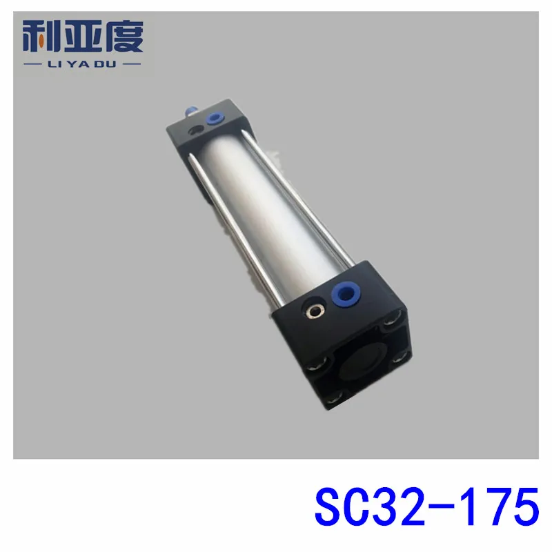 SC32-175 Rod aluminum alloy standard cylinder SC32X175 pneumatic components 32mm Bore 175mm Stroke
SC32-175 Rod aluminum alloy standard cylinder SC32X175 pneumatic components 32mm Bore 175mm Stroke