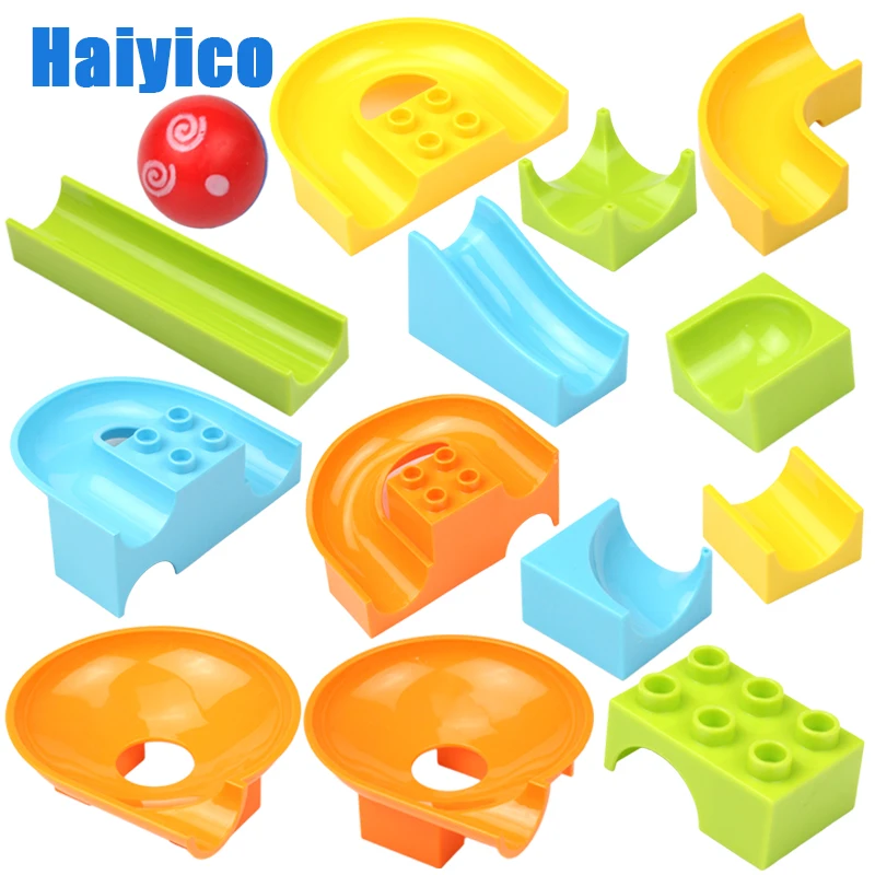 Big building blocks Ball Maze Race Run Track interactive toys accessories compatible DIY bricks slide slideway children gift
Big building blocks Ball Maze Race Run Track interactive toys accessories compatible DIY bricks slide slideway children gift