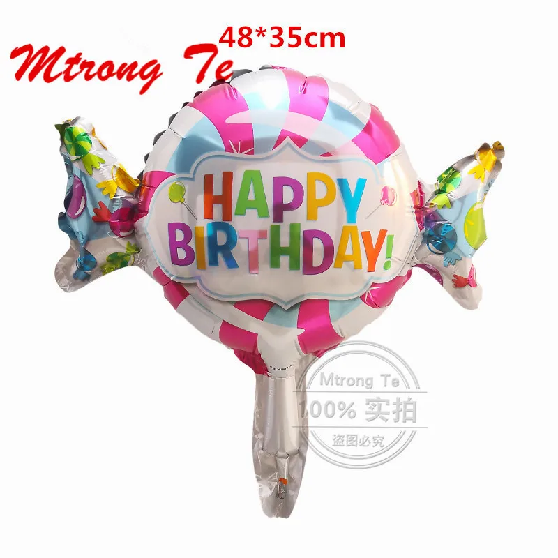 50pcs mini Happy Birthday Sweet Shop Foil Balloons Cartoon Design Candy Balloon Kid's Birthday Party Decoration Globos Supplies
50pcs mini Happy Birthday Sweet Shop Foil Balloons Cartoon Design Candy Balloon Kid's Birthday Party Decoration Globos Supplies