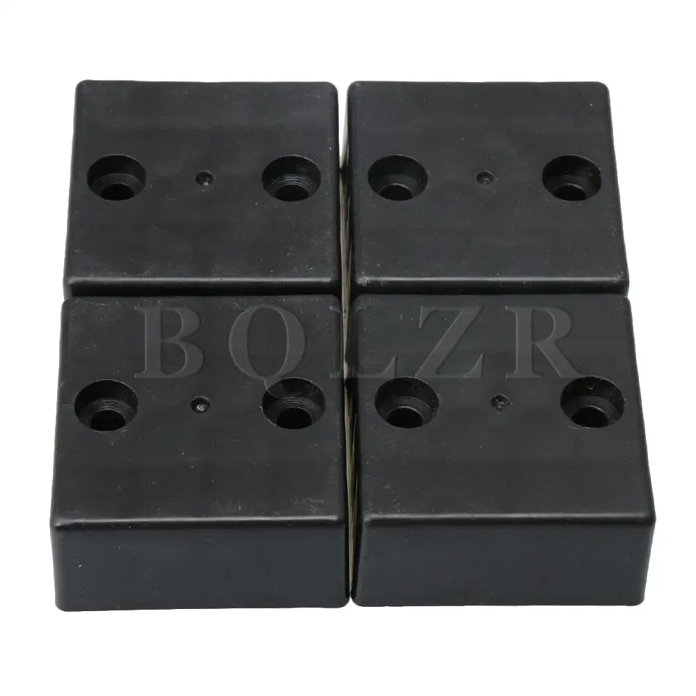 4pcsBQLZR 5cm Length 5cm Width 2.5cm Height Black Plastic Furniture Legs for Table Chair Sofa Cabinet Feet Floor Protection
4pcsBQLZR 5cm Length 5cm Width 2.5cm Height Black Plastic Furniture Legs for Table Chair Sofa Cabinet Feet Floor Protection