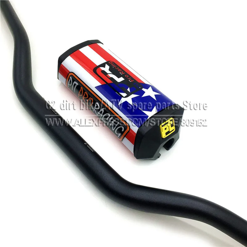Pit Pro Racing Motocross Handlebar 1-1/8" Fat Bar With Bar Pads 28.5mm CRF KLX Dirt Pit Bike Kayo
Pit Pro Racing Motocross Handlebar 1-1/8" Fat Bar With Bar Pads 28.5mm CRF KLX Dirt Pit Bike Kayo