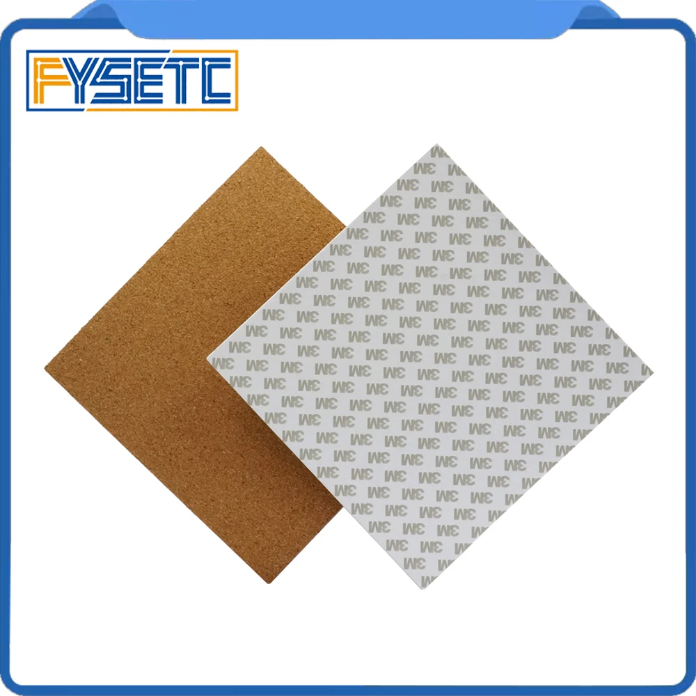 8pcs Square 220x220mm Adhesive Cork Sheets For Wan Hao i3 Anet A3 A6 Ender-3 Heated Bed Hot Plate With Tape Thermal Cork Plate
8pcs Square 220x220mm Adhesive Cork Sheets For Wan Hao i3 Anet A3 A6 Ender-3 Heated Bed Hot Plate With Tape Thermal Cork Plate