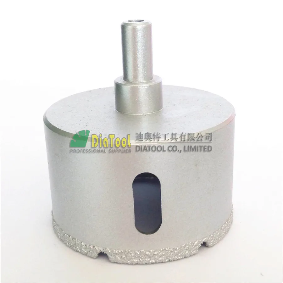 Diatool диаметр 60 мм вакуумной пайки diamond core bits с круглым хвостовиком, для Гранит/мрамор/керамика/стекло ..
Diatool диаметр 60 мм вакуумной пайки diamond core bits с круглым хвостовиком, для Гранит/мрамор/керамика/стекло ..
