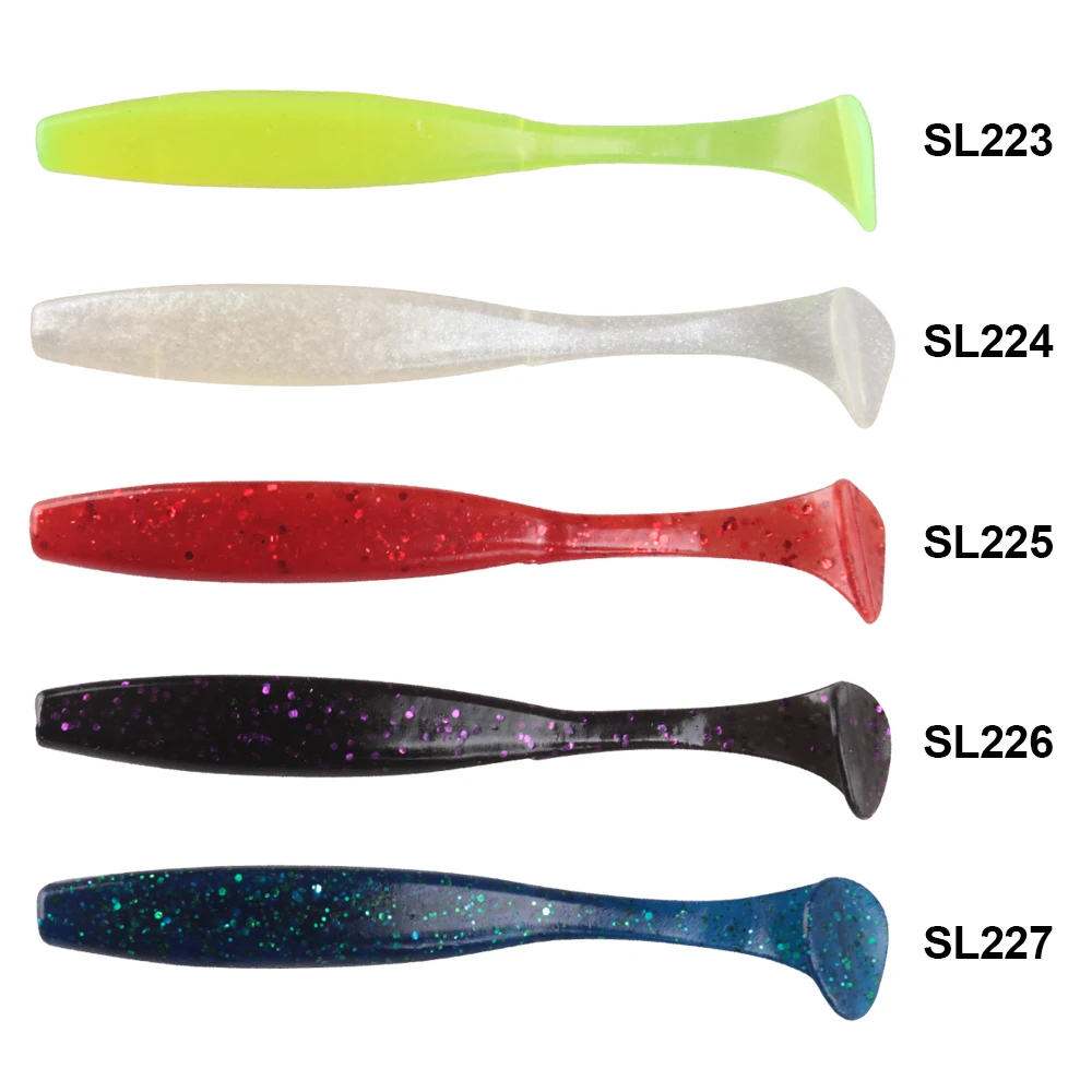 TAF 2019 New Soft Fishing Lure 8Pcs 10cm 4.3g T Tail Artificial Silicone Soft Baits for Carp Fishing Saltwater Freshwater Leurre
TAF 2019 New Soft Fishing Lure 8Pcs 10cm 4.3g T Tail Artificial Silicone Soft Baits for Carp Fishing Saltwater Freshwater Leurre