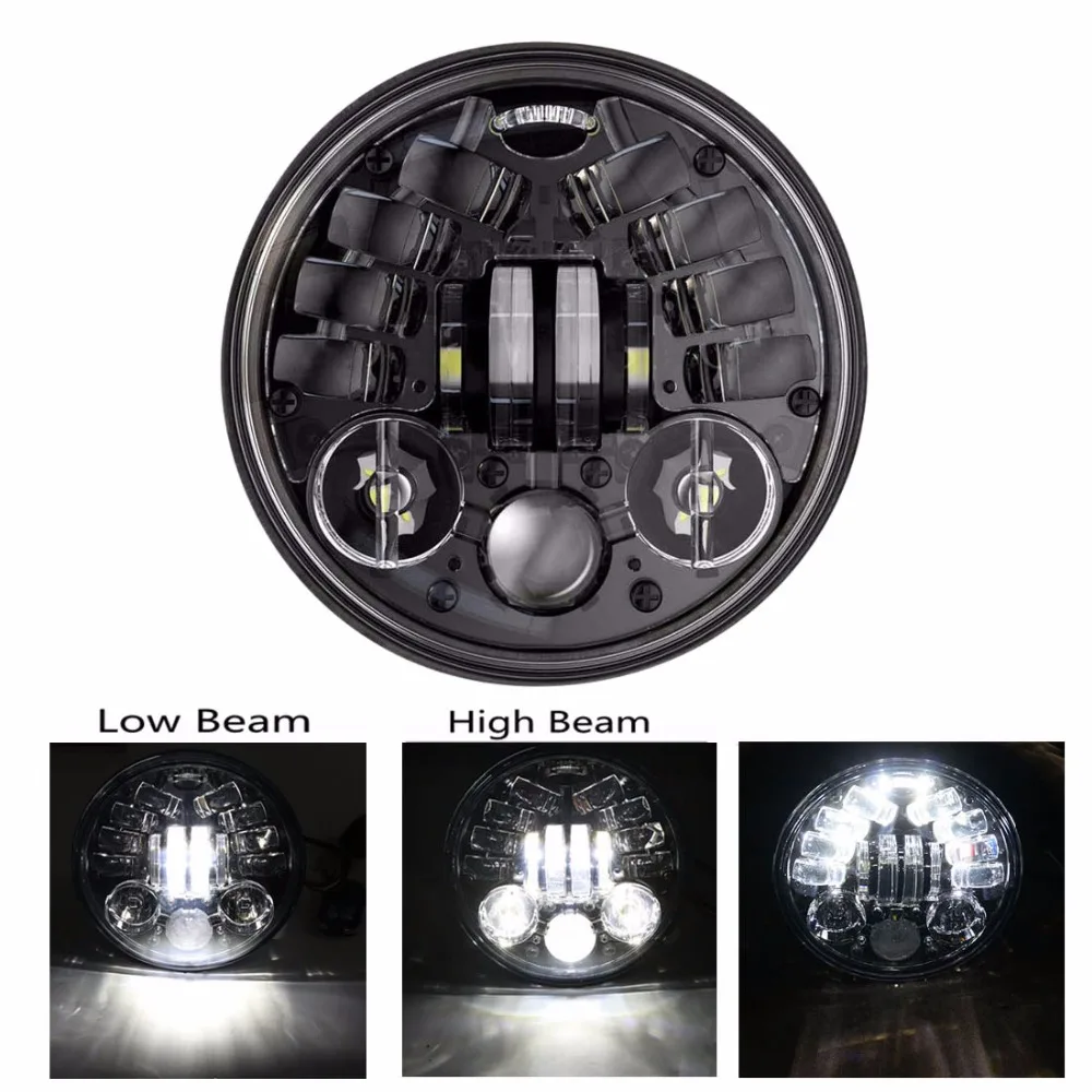 5.75 Inch LED Headlight 5.75" Led Headlamp for Motorcycle Dyna Softail Sportster Super Glide Headlight LED
5.75 Inch LED Headlight 5.75" Led Headlamp for Motorcycle Dyna Softail Sportster Super Glide Headlight LED