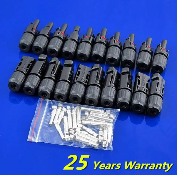 10pairs x solar Connector male female 30A 1000V Solar Panel branch series Connect solar system used for PV Cable 2.5/4/6mm2
10pairs x solar Connector male female 30A 1000V Solar Panel branch series Connect solar system used for PV Cable 2.5/4/6mm2