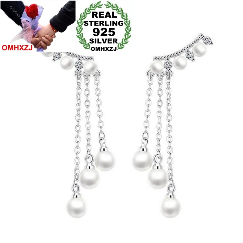 OMHXZJ Wholesale Jewelry lovely Fashion star for Woman Gift Fine Pearl 925 Sterling Silver Long Tassel Stud Earrings YS244
OMHXZJ Wholesale Jewelry lovely Fashion star for Woman Gift Fine Pearl 925 Sterling Silver Long Tassel Stud Earrings YS244