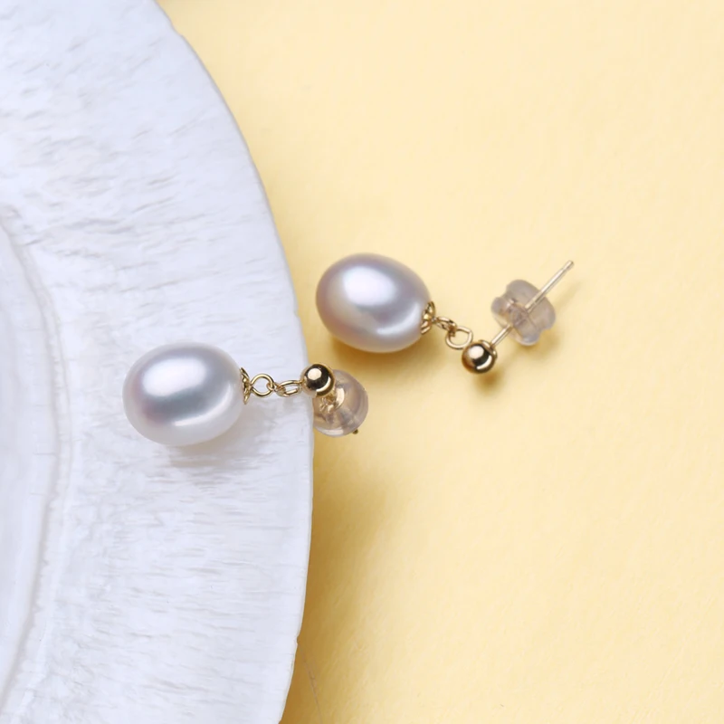 MINTHA 18K Gold earrings pearl Jewelry,Pearl classic 18k yellow gold Jewelry,long earrings for women with gold color beads
MINTHA 18K Gold earrings pearl Jewelry,Pearl classic 18k yellow gold Jewelry,long earrings for women with gold color beads