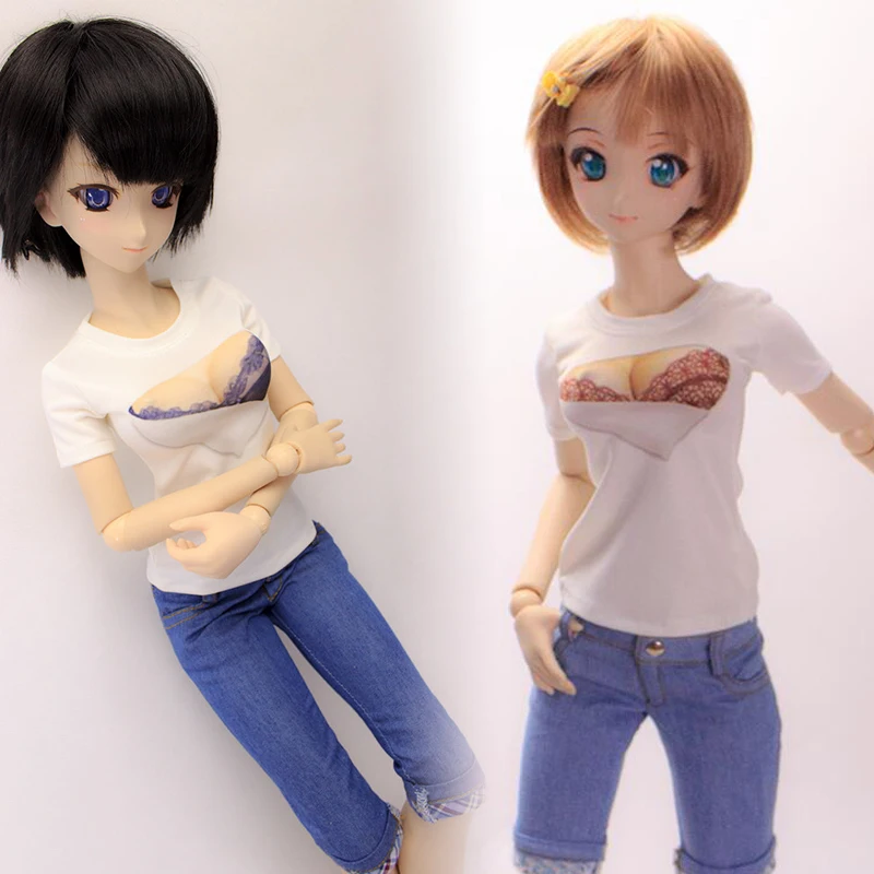 New Arrival 8 Printing Style Sexy Cute T-shirt/Outfit/Tops For 1/3 SD DD DDDY BJD Clothes
New Arrival 8 Printing Style Sexy Cute T-shirt/Outfit/Tops For 1/3 SD DD DDDY BJD Clothes