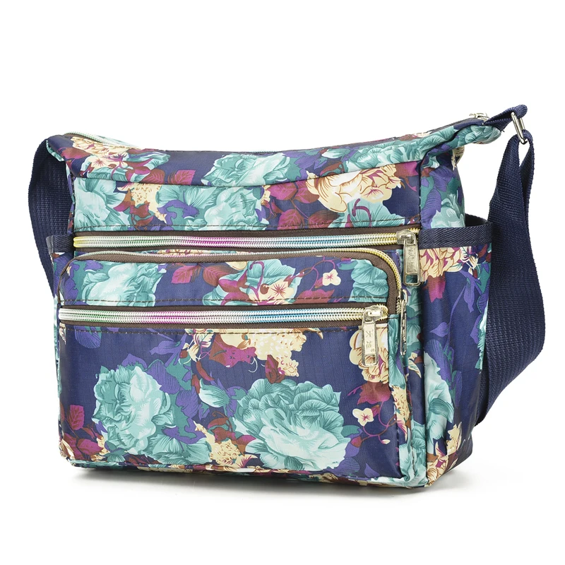 Women's Bags Nylon Waterproof Shoulder Bags For Girl Flower Handbags High Capacity Female Crossbody Bags Ladies Messenger Bags
Women's Bags Nylon Waterproof Shoulder Bags For Girl Flower Handbags High Capacity Female Crossbody Bags Ladies Messenger Bags