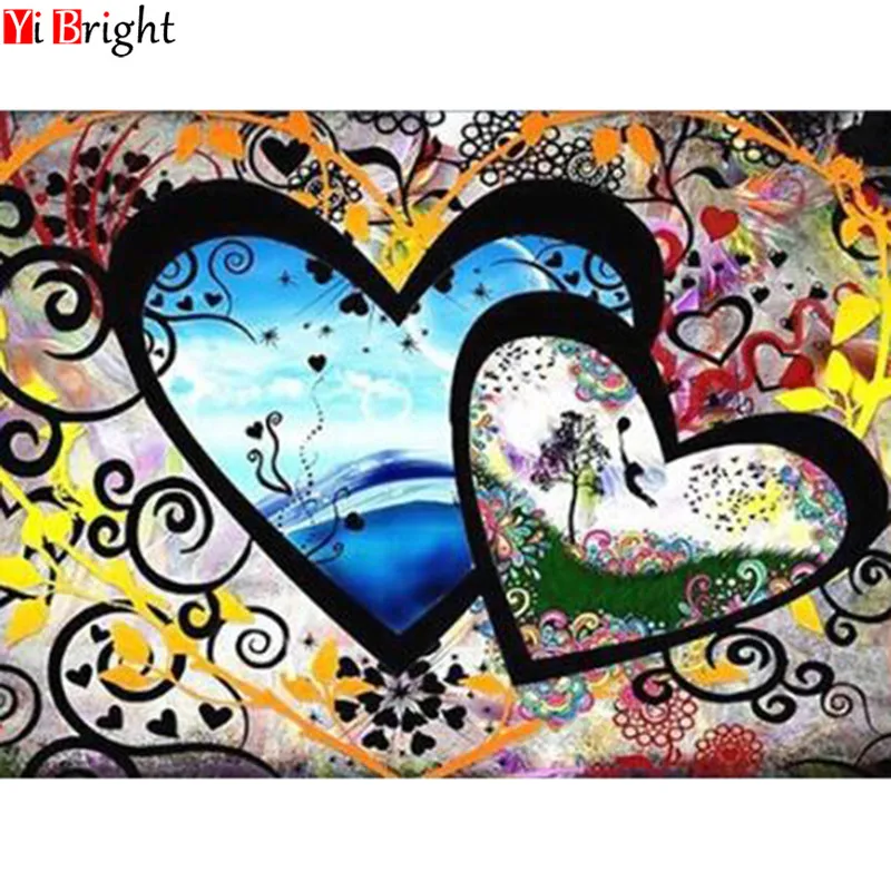 Full Drill Square&round Diamond 5D Diamond Painting"Hollow heart"Diamond Embroidery Cross Stitch Rhinestone Mosaic Painting LWR
Full Drill Square&round Diamond 5D Diamond Painting"Hollow heart"Diamond Embroidery Cross Stitch Rhinestone Mosaic Painting LWR