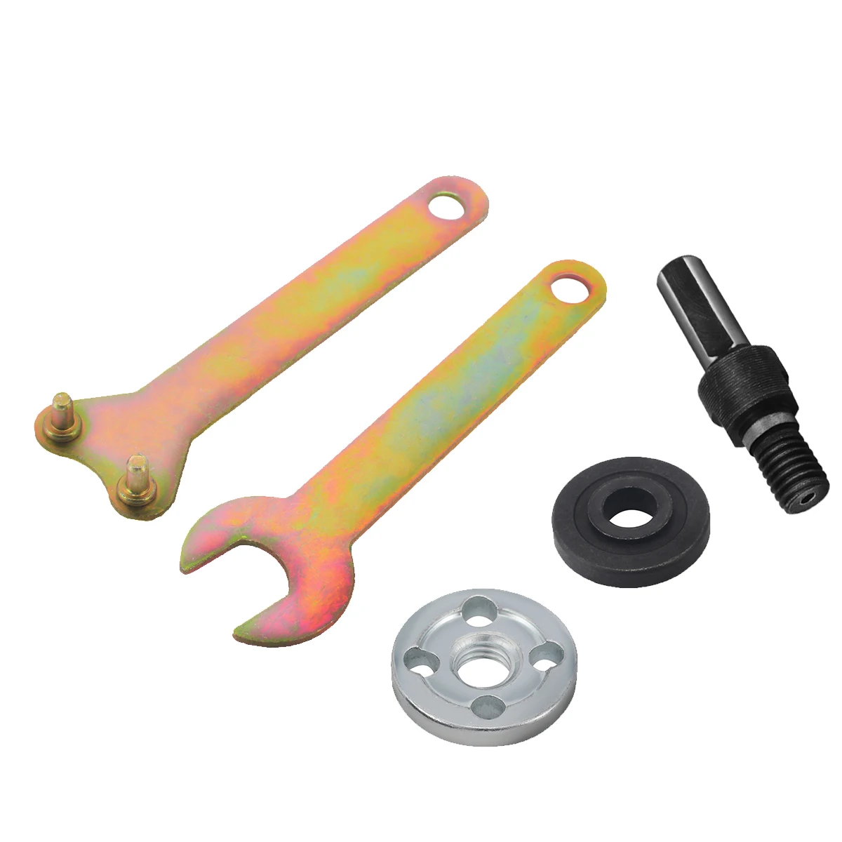 1 Set 10mm Shank Arbor Mandrel Adaptor Drill Adaptor Power Tool for Angle Grinder Dril Motor Connecting Rod Cut Off Wheels Disc
1 Set 10mm Shank Arbor Mandrel Adaptor Drill Adaptor Power Tool for Angle Grinder Dril Motor Connecting Rod Cut Off Wheels Disc