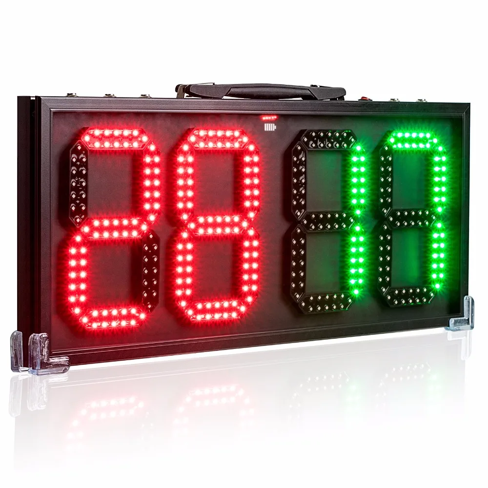 60Cm Double-Sided LED Portable Electronic Football Substitution Display with 2 Sides Referee Replacement Board Equipment
60Cm Double-Sided LED Portable Electronic Football Substitution Display with 2 Sides Referee Replacement Board Equipment