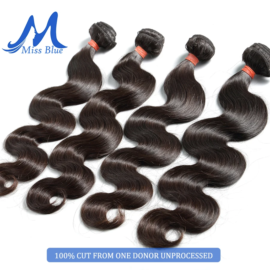 Missblue 10A Mink Quality Brazilian Virgin Hair Bundles Body Wave Grade 10A Raw Human Hair Weave Bundles Extension 1 3 4 P/Lots
Missblue 10A Mink Quality Brazilian Virgin Hair Bundles Body Wave Grade 10A Raw Human Hair Weave Bundles Extension 1 3 4 P/Lots