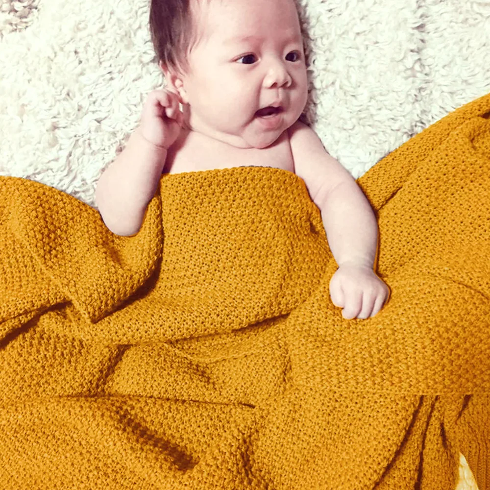 Newborn Baby Blanket Infant Cotton Knitted Crochet Blankets Swaddle Wrap Soft Stretch Crib Sleeping Bedding for Boys Girls Kids
Newborn Baby Blanket Infant Cotton Knitted Crochet Blankets Swaddle Wrap Soft Stretch Crib Sleeping Bedding for Boys Girls Kids