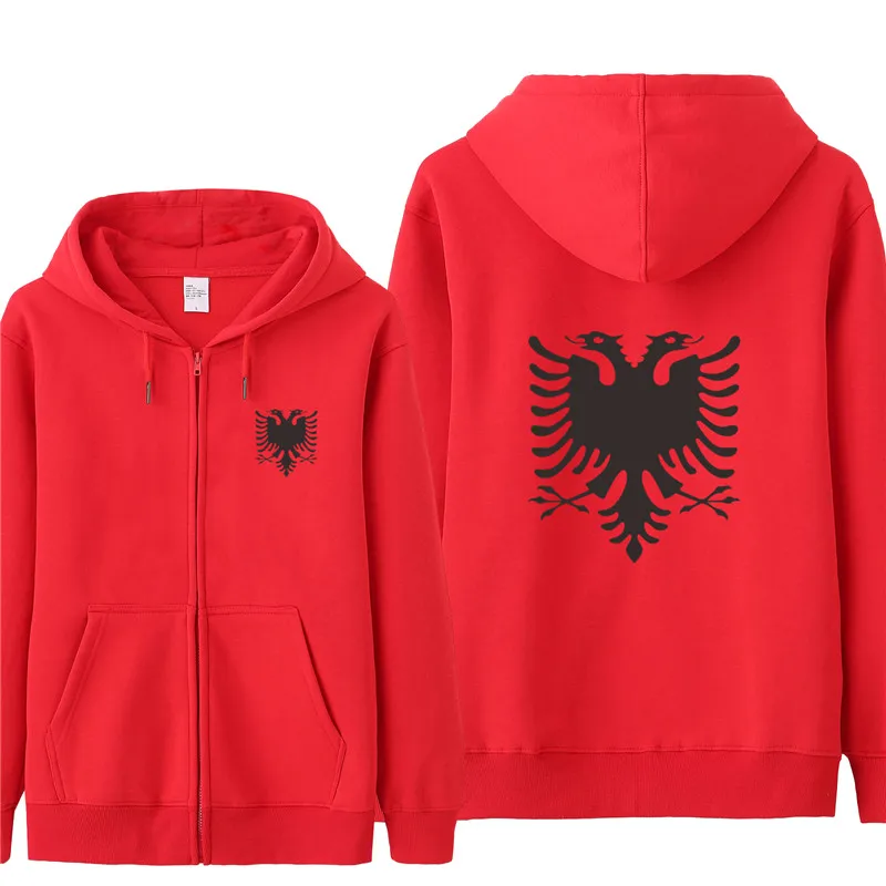 Nieuwe Herfst Albani Hoodies Albanese Sweatshirts Mannen/Vrouwen Casual O-hals Fleece Jas Rits Albani Hoody
Nieuwe Herfst Albani Hoodies Albanese Sweatshirts Mannen/Vrouwen Casual O-hals Fleece Jas Rits Albani Hoody