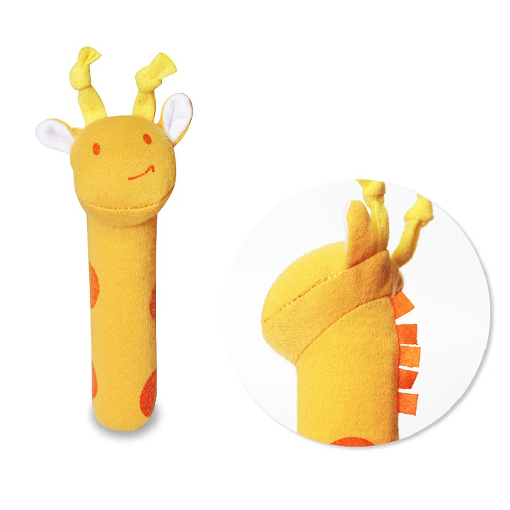 7 Style Cute Stuffed BB Stick Baby Rattles Cartoon Toy Animal Squeaker Bar Baby Toys Hand Plush Doll
7 Style Cute Stuffed BB Stick Baby Rattles Cartoon Toy Animal Squeaker Bar Baby Toys Hand Plush Doll