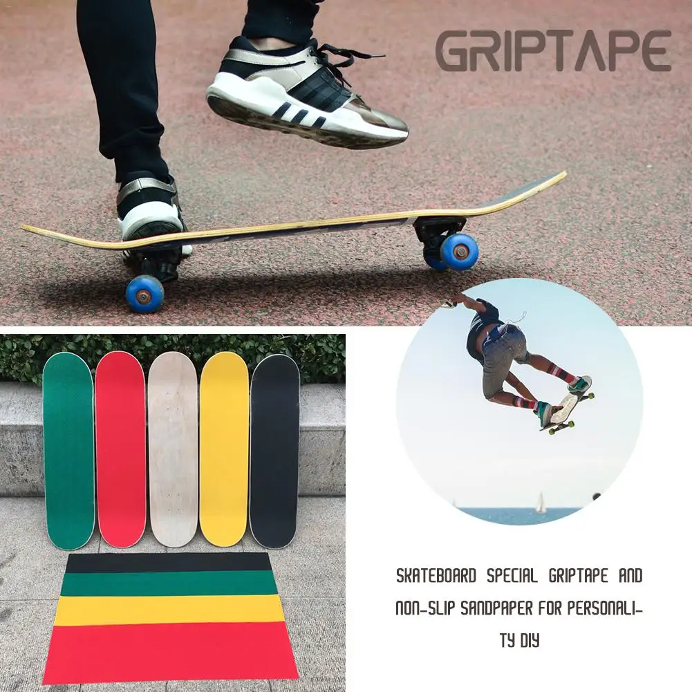 84*23 см износостойкий утолщение скейтборд 4 колеса наждачная бумага Griptape большая