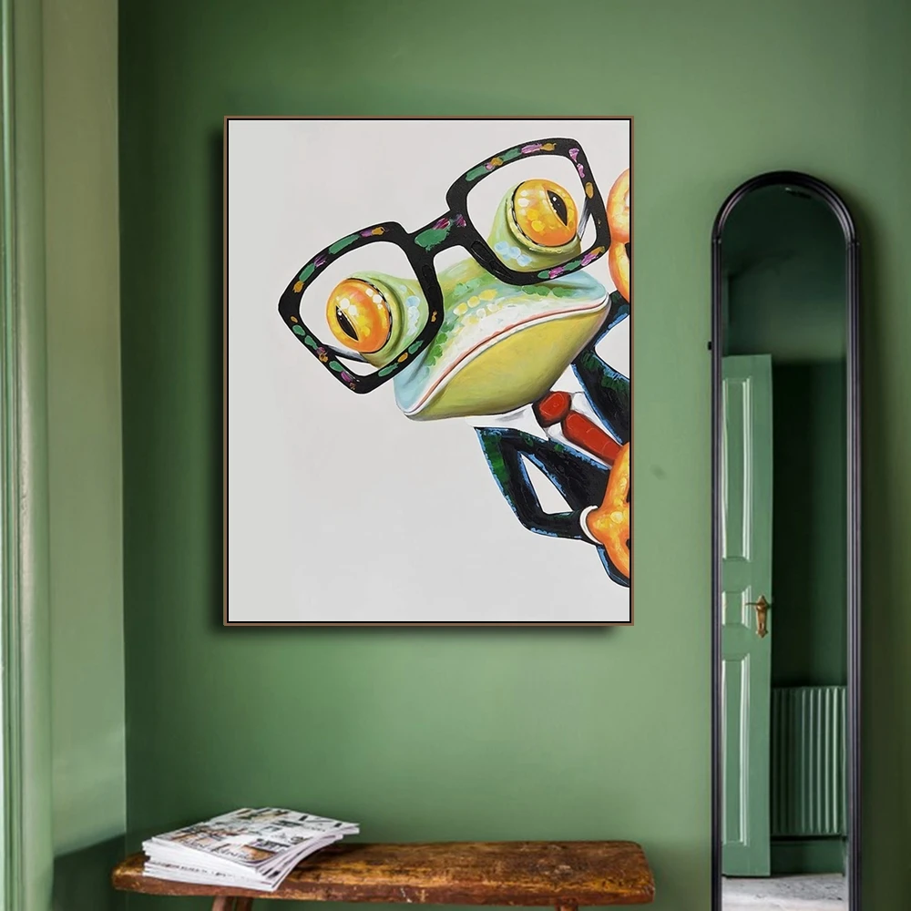 Watercolor Frog Animals Print Canvas Home Decor Wall Art Oil Painting Wall Pictures Postesrs for Living Room Bedroom Decoration
Watercolor Frog Animals Print Canvas Home Decor Wall Art Oil Painting Wall Pictures Postesrs for Living Room Bedroom Decoration