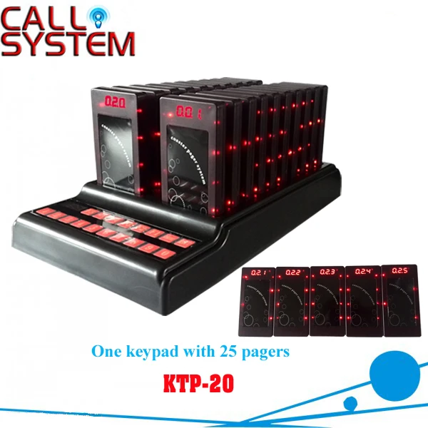 Best selling wireless restaurant self-take meal system 25 coaster pager and 1 transmitter
Best selling wireless restaurant self-take meal system 25 coaster pager and 1 transmitter