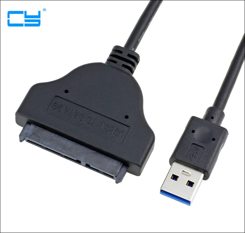 Adapter SATA USB 3.0 to Serial ATA 22pin Converter Cable External Hard Drive Disk Hard Disk for 2.5" HDD/SSD 15CM
Adapter SATA USB 3.0 to Serial ATA 22pin Converter Cable External Hard Drive Disk Hard Disk for 2.5" HDD/SSD 15CM