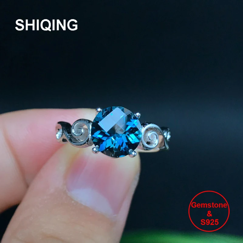 SHIQING High quality clear nature topaz 925 sterling silver fashionable cloud solitaire rings for women
SHIQING High quality clear nature topaz 925 sterling silver fashionable cloud solitaire rings for women