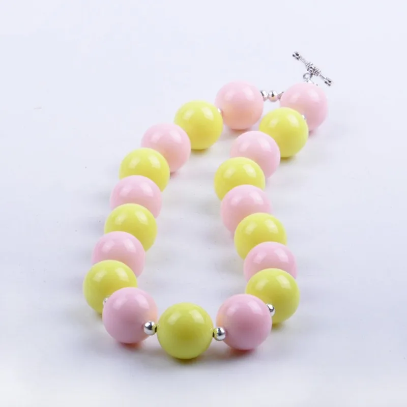 wholesale 5PCS Chunky Bubblegum Necklace Pink Yellow Acrylic Style Beads Necklace for Girls/Kids Party Favor Jewelry Necklace
wholesale 5PCS Chunky Bubblegum Necklace Pink Yellow Acrylic Style Beads Necklace for Girls/Kids Party Favor Jewelry Necklace