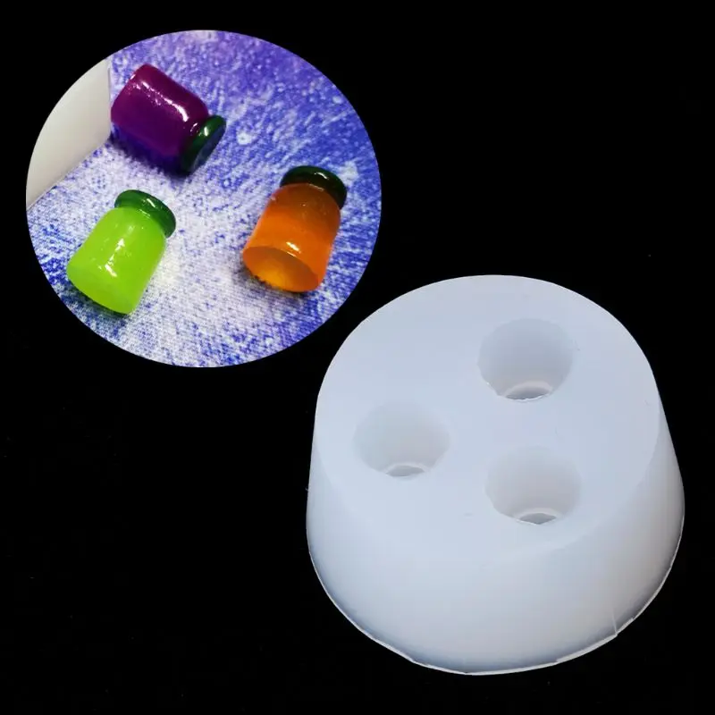 Mini Jam Jar Bottle Pendant UV Resin Casting Mold Silicone Mold Jewelry Making Tools DIY Accessories
Mini Jam Jar Bottle Pendant UV Resin Casting Mold Silicone Mold Jewelry Making Tools DIY Accessories